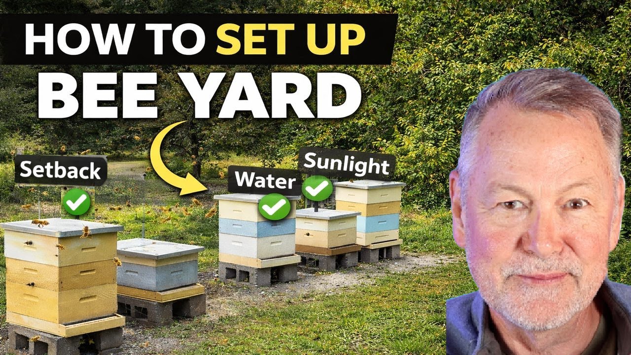 Beekeeping: How To Set Up Your Bee Yard