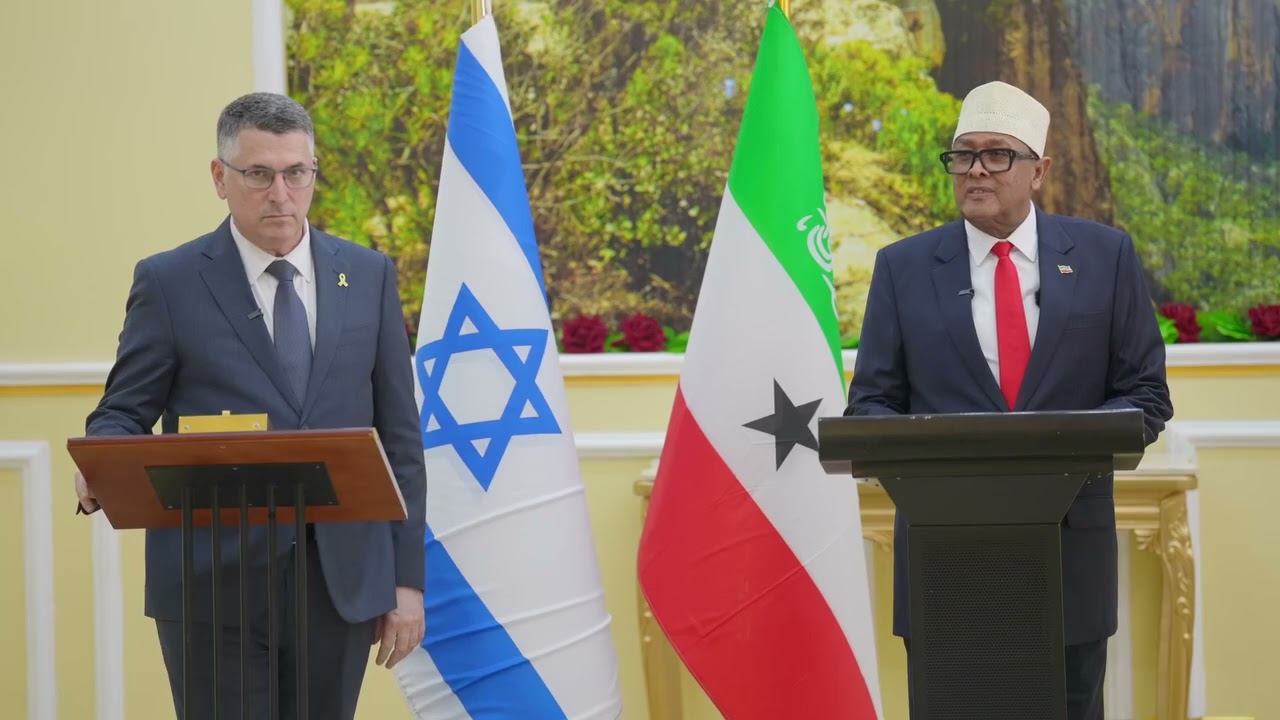 Israel’s Foreign Minister Arrives in Somaliland  for the First Official Visit Since Recognition