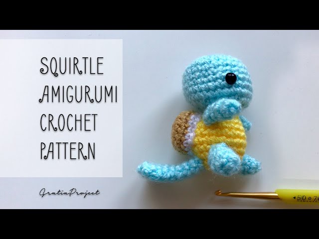 Squirtle - Free amigurumi pattern