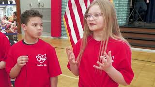 Faircrest Memorial Elementary PE Teacher & Student