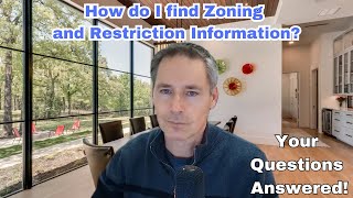 How do I find Zoning and Restriction Information? - Your Questions Answered