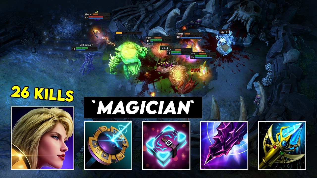 HON Reborn Valkyrie - `magician` 26 Kills