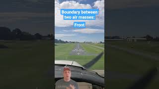 Private Pilot Test Prep / Weather Front / Learn To Fly / How To Fly #flighttraining