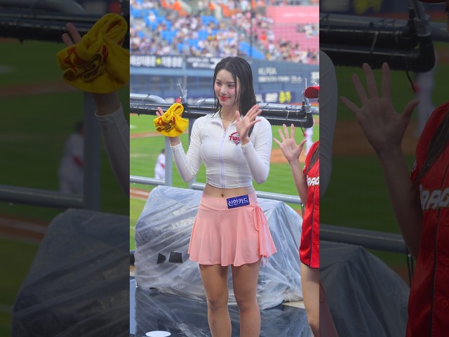 LG 트윈스 응원단 소개 ~ #고예지 #高藝池 #고예지치어리더 #LG트윈스 #치어리더 #cheerleader #직캠 #shorts