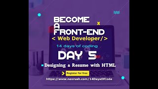Building a Simple Resume with HTML