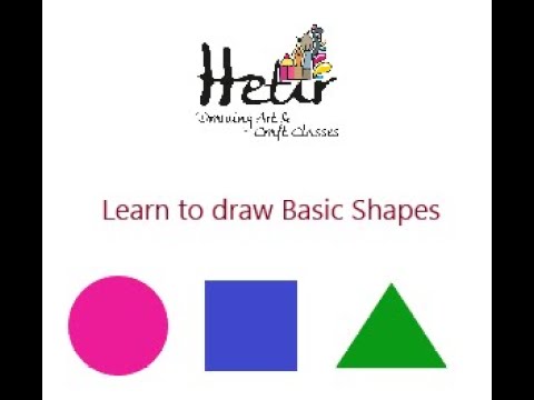 Learn to draw Shapes || How to draw Basic Shapes || Shapes. Basic ...