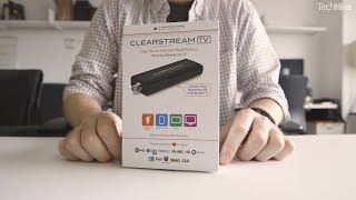 Clear Stream TV OTA digital tuner unboxing