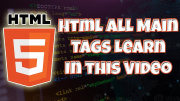 HTML All Important Tags Explained in One Video | Beginners to Advance Full Html Course in Urdu/Hindi