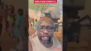 Atta-que terro-ristes aeroport du Niger.Plusieurs terro-ristes neutralisé d'autres mis aux arrêts