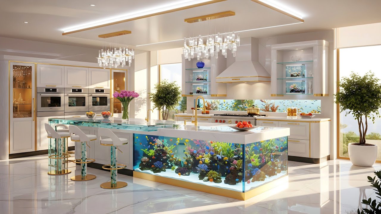 Nextgen Mansions | Ultimate Aquarium Penthouse Tour: Exterior & Interior Luxury Mansion Reveal