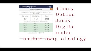 Famous Binary Options Deriv Digits under number swap strategy Net Worth