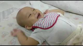 Noah giggles