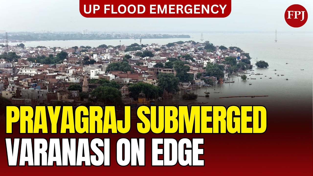 UP Flood Emergency: Prayagraj Streets Flooded, Ganga Near Danger Mark in Varanasi