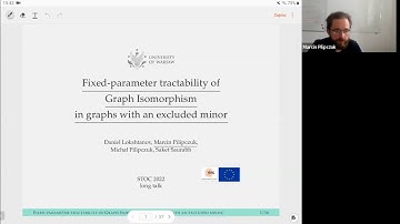 STOC 2022 - Fixed-parameter tractability of Graph Isomorphism in graphs with an excluded minor