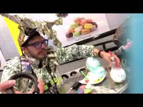 Eating snow ice cream - YouTube