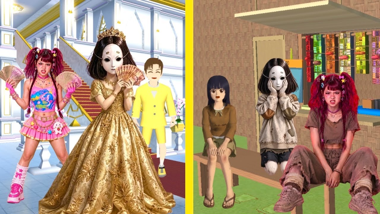 Yuta Melihat Ibu Bilang Pakai Ini Dulu Kaya🤑💸 VS Naykilla Miskin😨