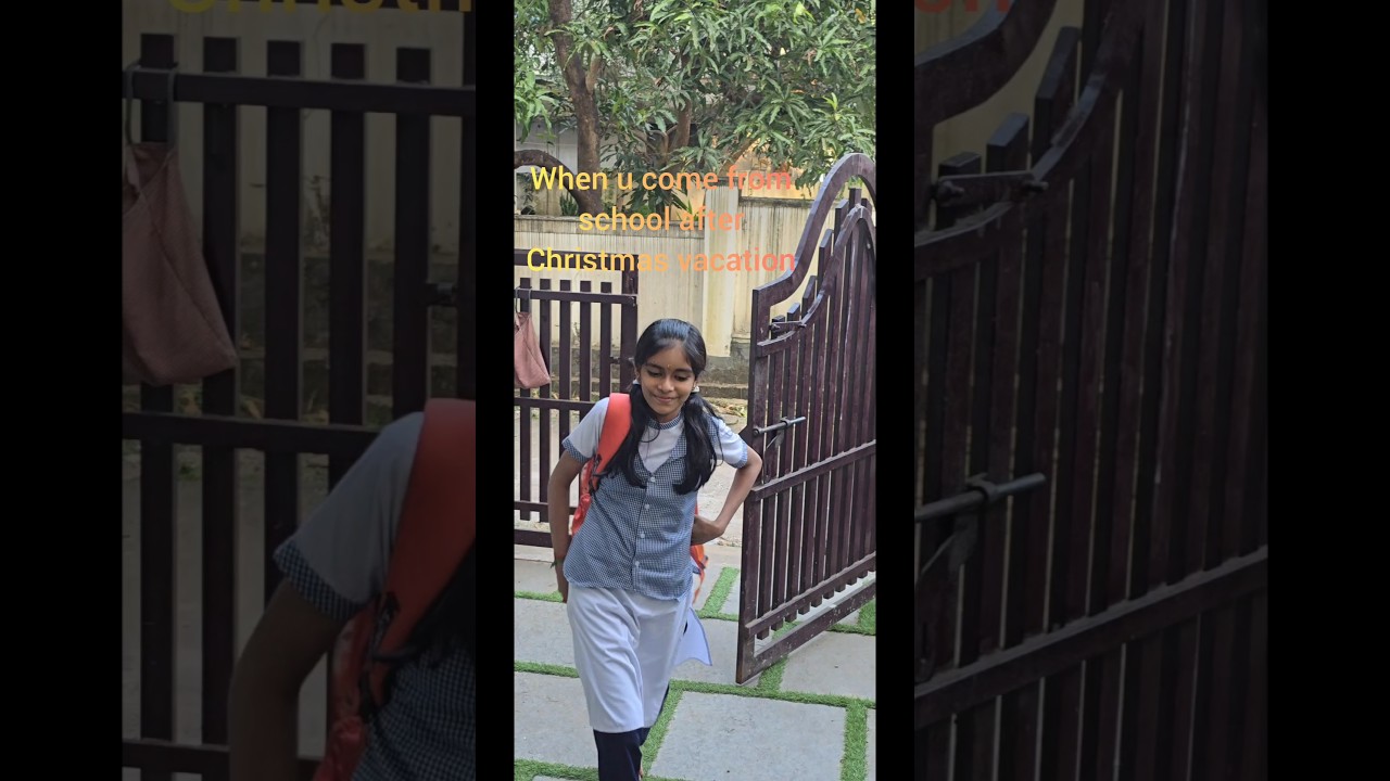 After vacation🤣😂