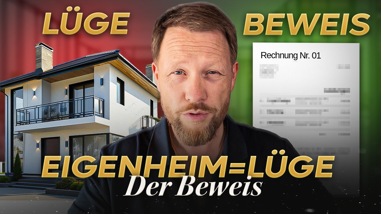 Die größte Lüge Deutschlands: Warum dein Eigenheim keine Investition ist
