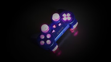 Custom PS3 Controller "lovely blue" by CKS-Design [FULL HD]