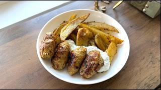 $1.57/plate Mediterranean meatballs recipe whats in the fridge