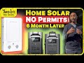 Home Backup Power + Solar Power WITHOUT Permits!