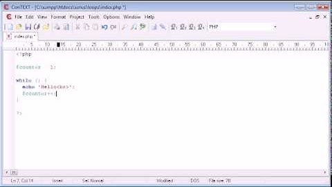 Beginner PHP Tutorial 25 while Loop