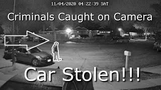 Coronavirus Criminals * Car STOLEN from Driveway during Covid-19 Pandemic