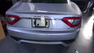 Maserati Front and Rear Camera Installation by Monney