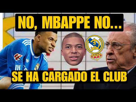 LA EXPERIENCIA MBAPPE ES UNA RUINA, PERO ÉL NO SE ESTÁ CARGANDO EL REAL MADRID