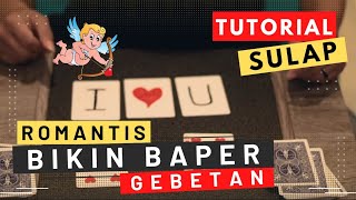 TUTORIAL SULAP ROMANTIS, !! Dijamin Bikin Baper Gebetan Kalian dengan Trick Sulap ini