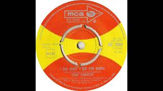 UK New Entry 1971 (84) Tony Christie - I Did What I Did For Maria
