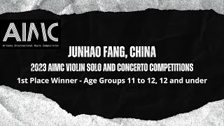 Junhao Fang Plays Saint Saëns Violin Concerto No. 3 In B Minor, 1St Movement