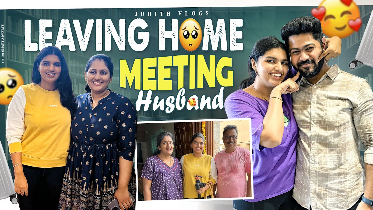 |Meeting Darshan after 2 weeks😍and Leaving my parents house🥹| నేను చాలా Miss  అవ్వుతా😢|