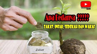 Perbedaan Zakat, Infak, Sedekah dan Wakaf....
