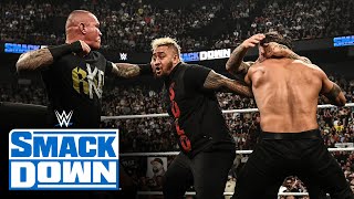 Randy Orton and Kevin Owens brawl with The Bloodline before Backlash: SmackDown, May 3, 2024 Resimi