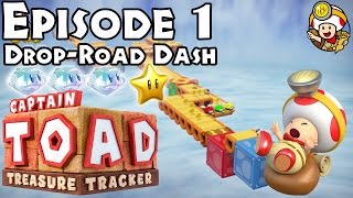 Captain Toad: Treasure Tracker - Episode 1 - Level 15: Drop-Road Dash