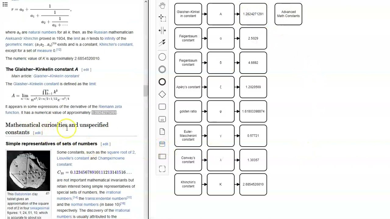 8 Advanced Math Constants