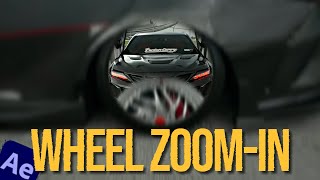 How To Do The Cleanest Wheel Zoom-In Transition In After Effects