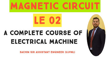 LE02 Magnetic Circuit || Magnetic Flux, Flux Density,MMF