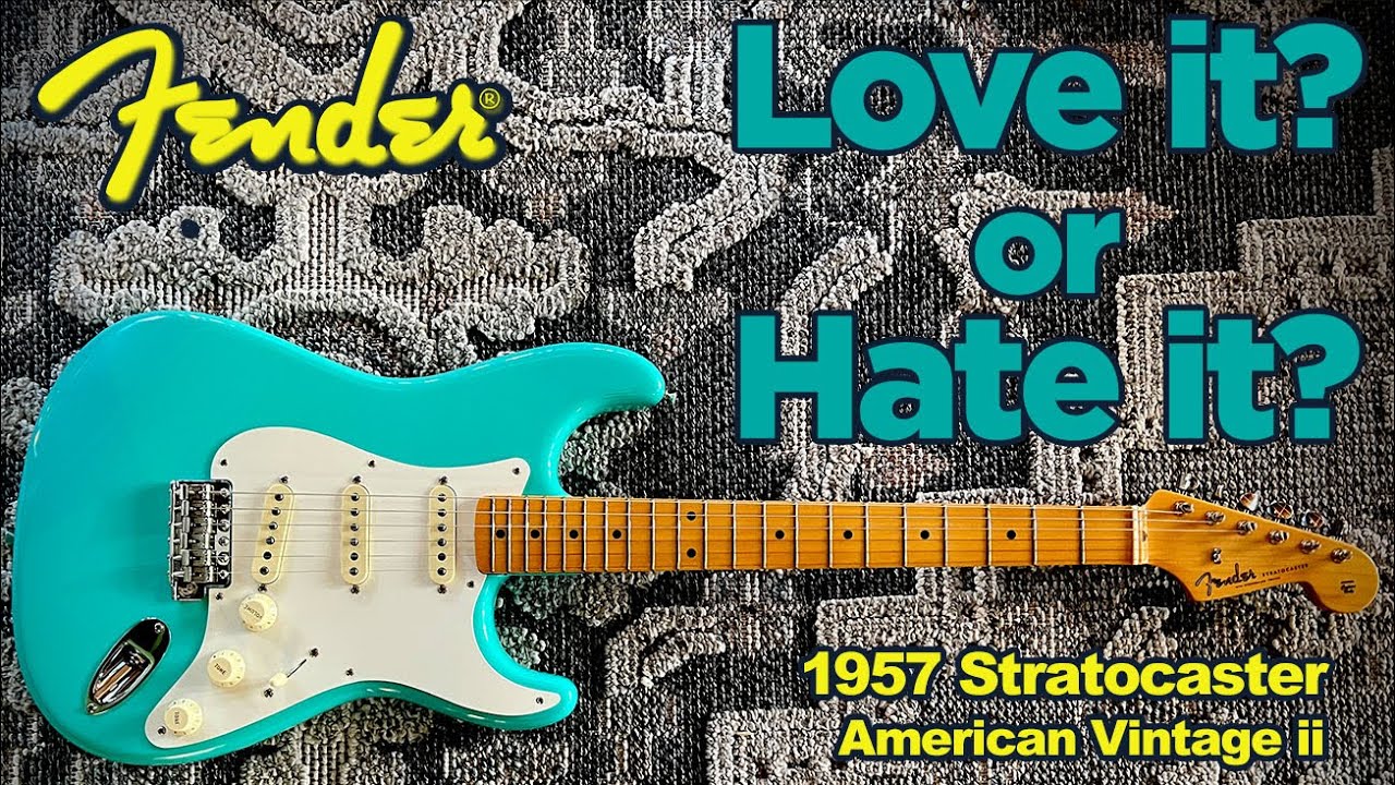 Fender American Vintage ii 1957 Stratocaster - One Month Review - Love it or Hate it?