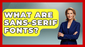 What Are Sans-Serif Fonts? - Drawing and Painting Academy