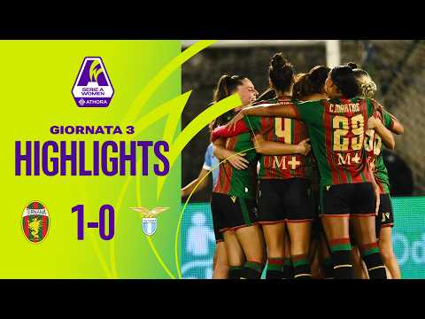 Ternana W.-Lazio 1-0 | Strode gifts the second consecutive victory to the Fere | #SerieAWomenAthora