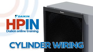 Cylinder wiring - Daikin training
