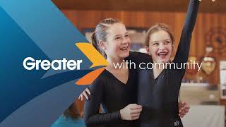 Greater with community