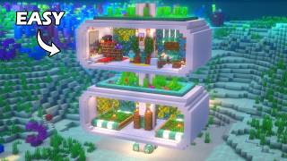 Minecraft: How to Build a Modern Underwater House | Tutorial🏠