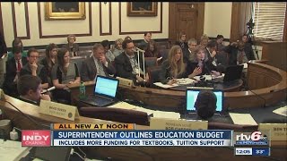 Superintendent lays out education budget