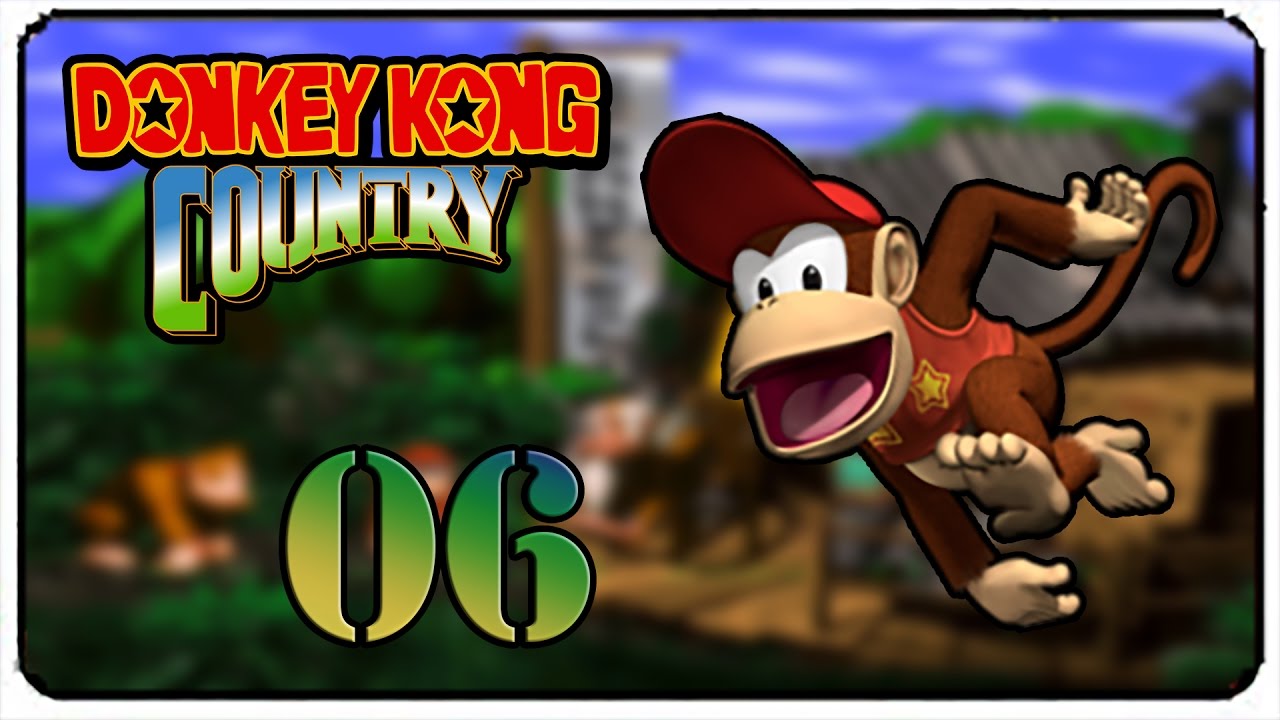 Donkey Kong Country 101% Walkthrough Part 6 - Chimp Caverns [SNES]