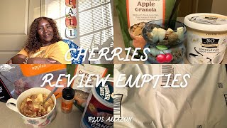 TARGET | WALMART & MORE | PLUS ONE AMAZON | CHERRIES 🍒 REVIEW EMPTIES | NOVEMBER 2024