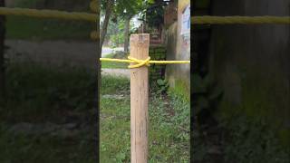 🔥 99% People Don’t Know This Strong Rope Knot 🪢 #diy #rope #knot #shorts #viral