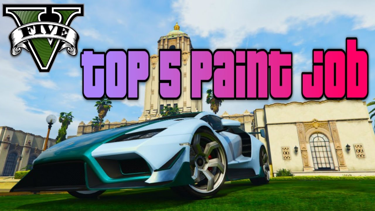 GTA 5 PEGASSI TEMPESTA TOP 5 PAINT JOB (GTA 5 ONLINE) YouTube